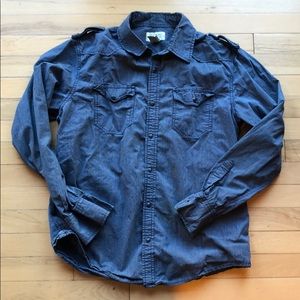 American Rag Stripes Button Down